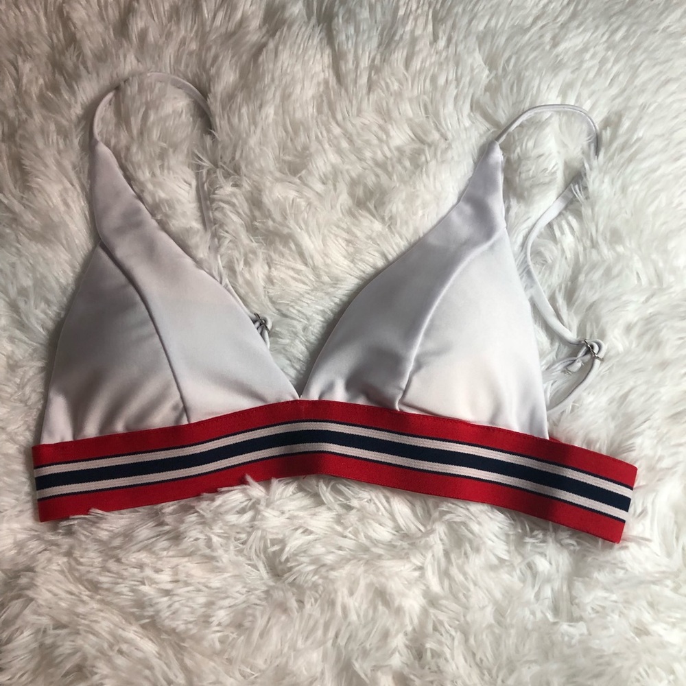 White Bathing suit top